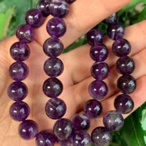Amethyst 10 mm Bracelet
